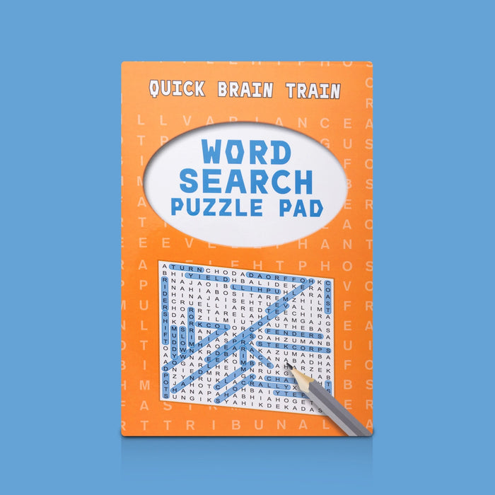 Word Search Puzzle Pad - English | Children's Activity Book/ Brain Training Word Search Puzzles