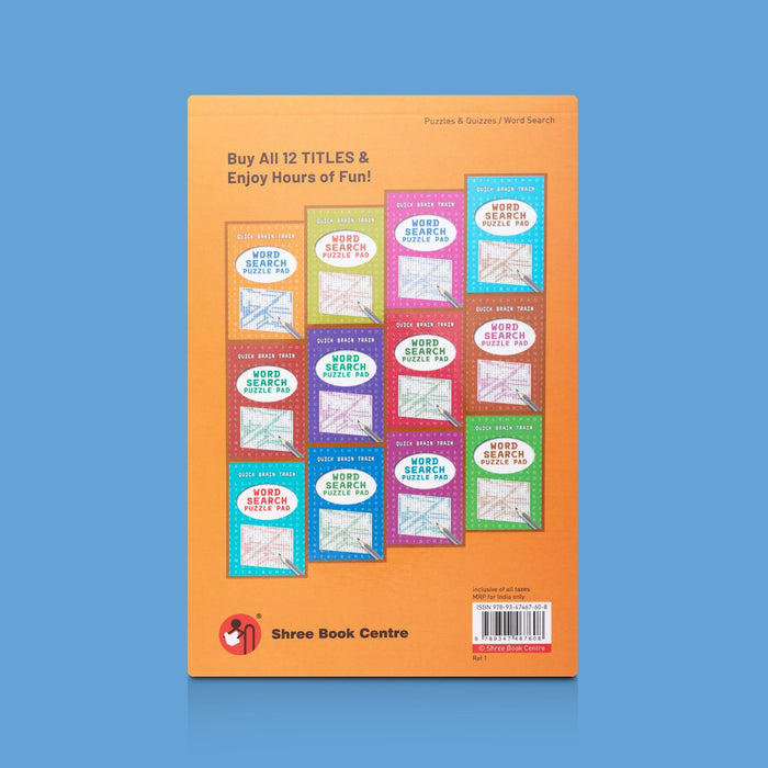 Word Search Puzzle Pad - English | Children's Activity Book/ Brain Training Word Search Puzzles