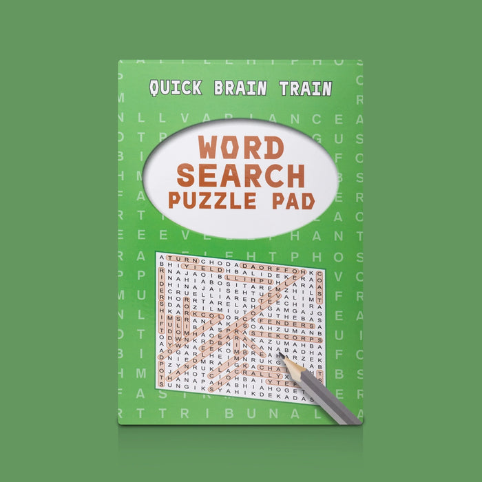 Word Search Puzzle Pad - English | Educational Activity Book/ Vocabulary & Brain Training Puzzles