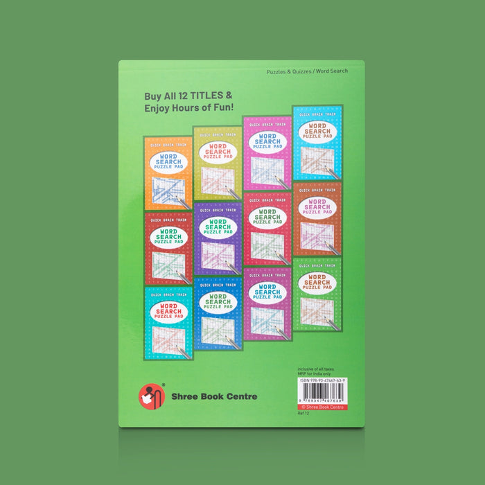 Word Search Puzzle Pad - English | Educational Activity Book/ Vocabulary & Brain Training Puzzles