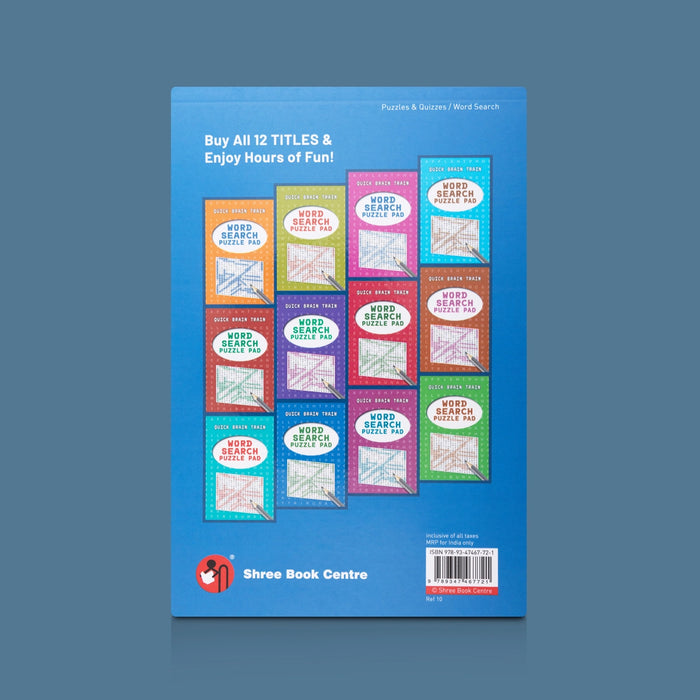 Word Search Puzzle Pad - English | Puzzle Activity Book/ Brain Games For Kids And Adults