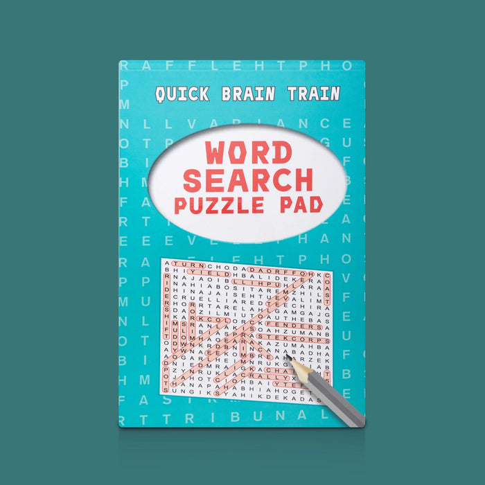 Word Search Puzzle Pad - English | Educational Activity Book/ Brain Games & Vocabulary Puzzle Book