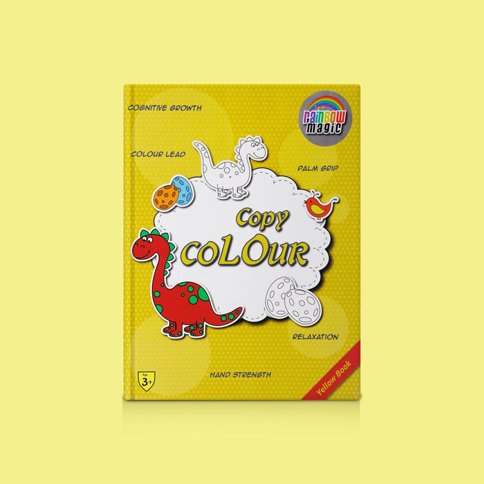 Rainbow Magic Copy Colour - Yellow Book | Colouring Book / Activity Book For Childrens