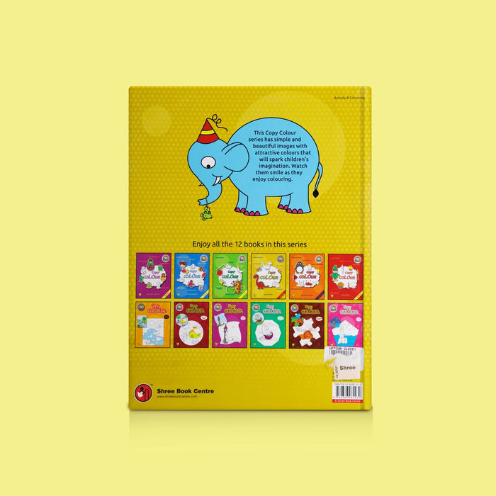 Rainbow Magic Copy Colour - Yellow Book | Colouring Book / Activity Book For Childrens
