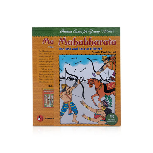 Mahabharata The Rise and Fall of Heroes - English | by Sunita Pant Bansal/ Story Book/ Childrens Book - Children Comics