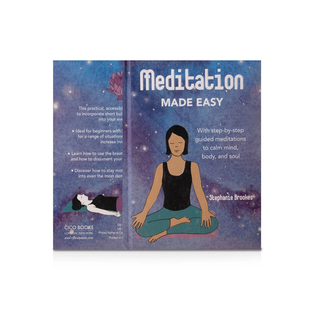 Meditation Made Easy - With Step By Step Guided Meditations To Calm Mind, Body & Soul - English | by Stephanie Brookes