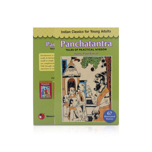 Panchatantra Tales Of Practical Wisdom - English | by Sunita Pant Bansal/ 67 Illustrated Story Book - Children Comics