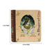 The Bhagavad Gita - Wooden Edition - English | by Veda Vyasa/ Hindu Holy Book A8 Size - Bhagavad Gita