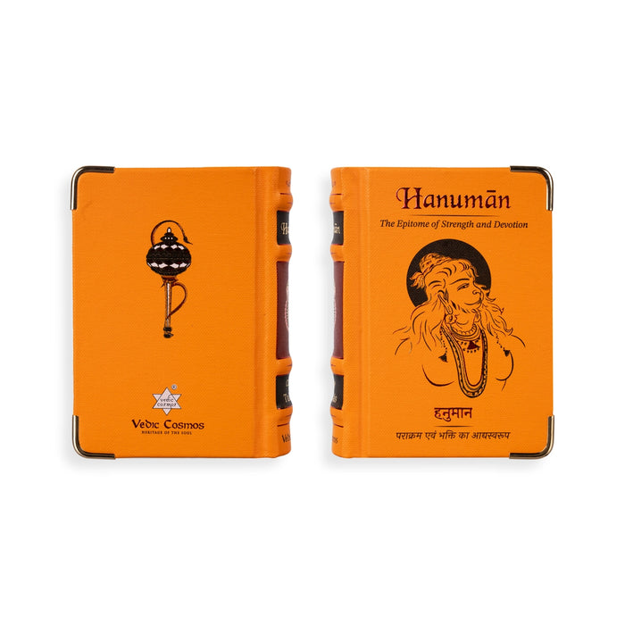 Hanuman Chalisa - The Epitome Of Strength And Devotion - English - Hindi | by Goswami Tulsidas/ A7 Size/ Hindu Shlokas Book - Prayers Hymns Stotras