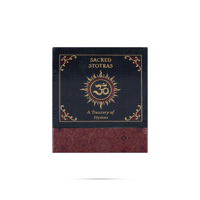 Sacred Stotras - English | Size A8 / Wooden Box with LidHymns Book / Treasury of Stotras / Spiritual Gift Set