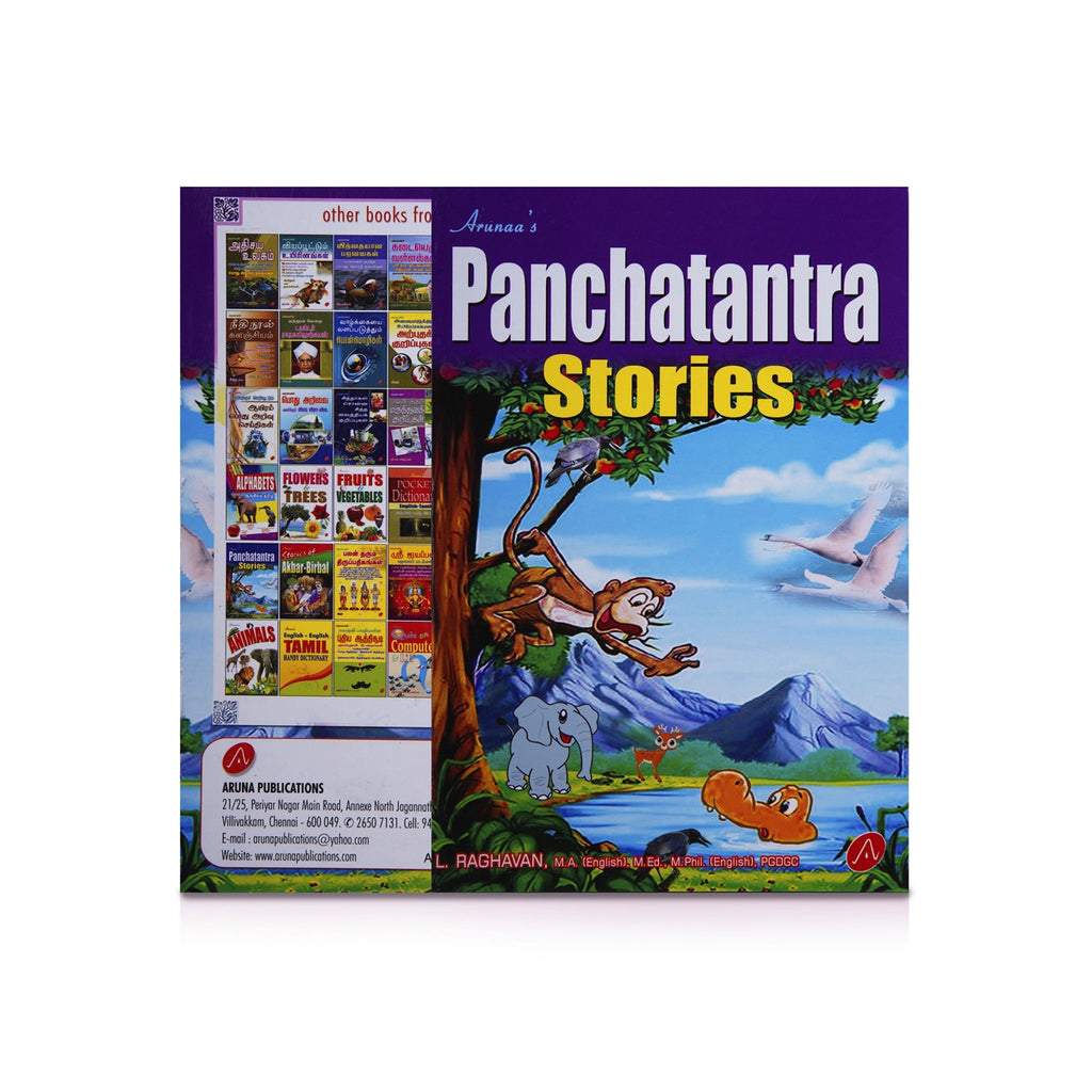 Arunaa’s Panchatantra Stories - English | by L. Raghavan/ Story Book/ Childrens Book