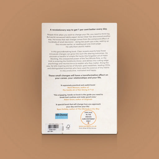 Atomic Habits - English|Tiny Changes/ Remarkable Results/ An Easy Proven Way to Build Good Habits/ Break Bad Ones/ By James Clear - Education & Self Help
