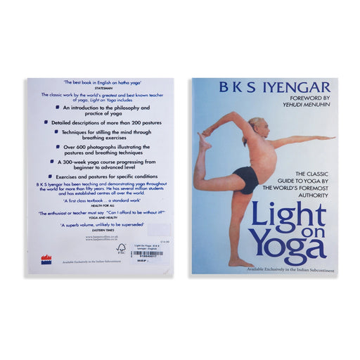 The Classic Guide To Yoga By The World’s Foremost Authority Light On Yoga - English | by B. K. S. Iyengar - Yoga Meditation Pranayama