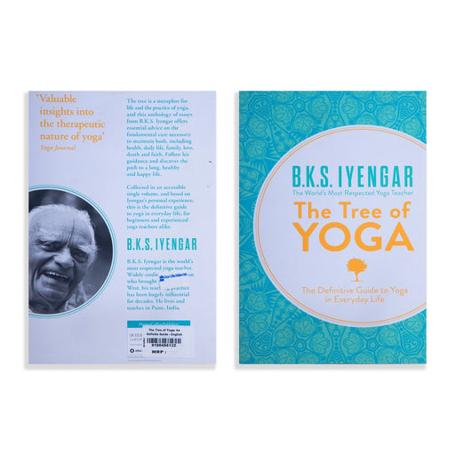 The Tree of Yoga - The Definitive Guide To Yoga In Everyday Life - English | by B. K. S. Iyengar/ Yoga Book - Yoga Meditation Pranayama