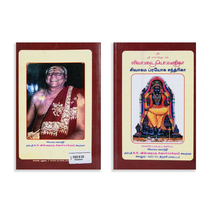Sivagama Prayoga Chandrika - Tamil | by A. V. Vishwanatha Sivachariyar/ Hindu Religious Book - Religion & Dharma Shastram