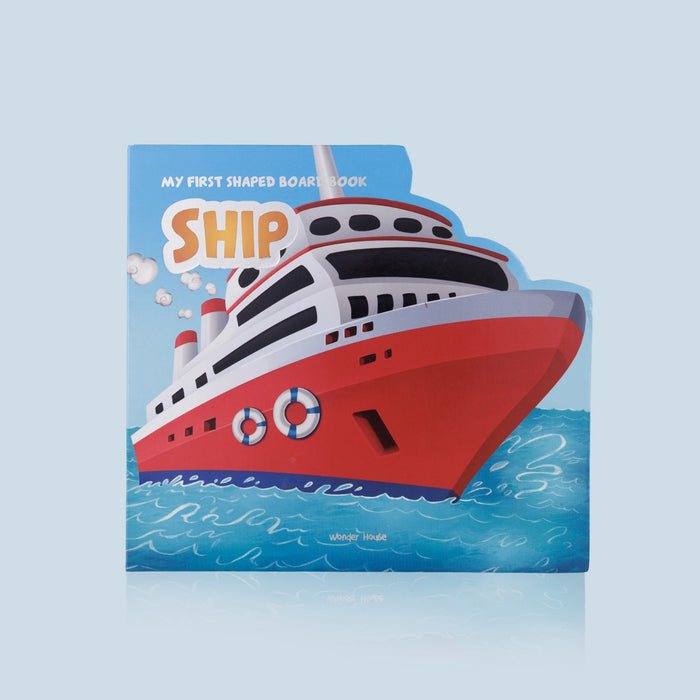 My First Shaped Board Book SHIP - English | Fun Educational Picture Book / Children’s Learning Series