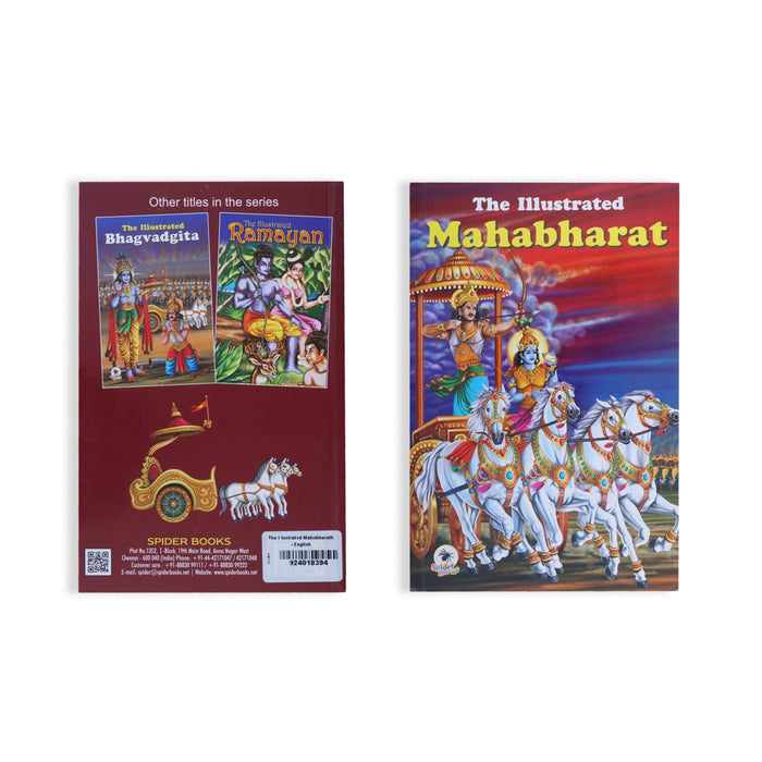 The Illustrated Mahabharat - English | Hindu Puran Book/ Childrens Book