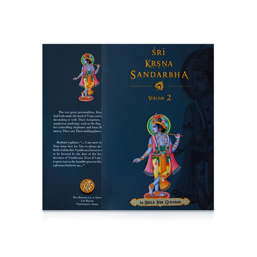 Sri Krsna Sandarbha - 3 Volumes Set - English | by Srila Jiva Gosvami/ Hindu Religious Book - Religion & Dharma Shastram