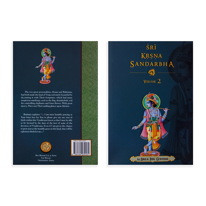 Giri Sri Krsna Sandarbha Book Volume Set English Book