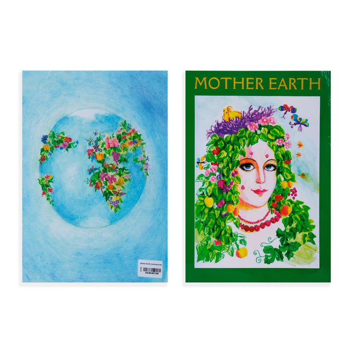 Mother Earth Coloring Book | Adult Coloring Book - Children Activity Books