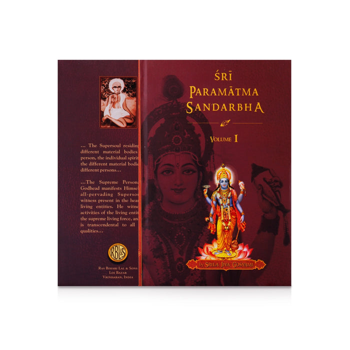 Sri Paramatma Sandarbha - 2 Volumes Set - English | by Srila Jiva Gosvami/ Hindu Religious Book - Religion & Dharma Shastram