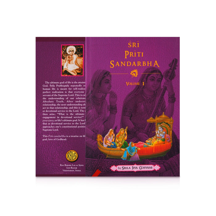 Sri Priti Sandarbha - 2 Volumes Set - English | by Srila Jiva Gosvami/ Hindu Religious Book - Religion & Dharma Shastram