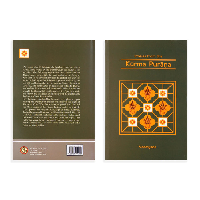 Stories From The Kurma Purana - English | by Vedavyasa/ Hindu Puran Book - Epic & Purana