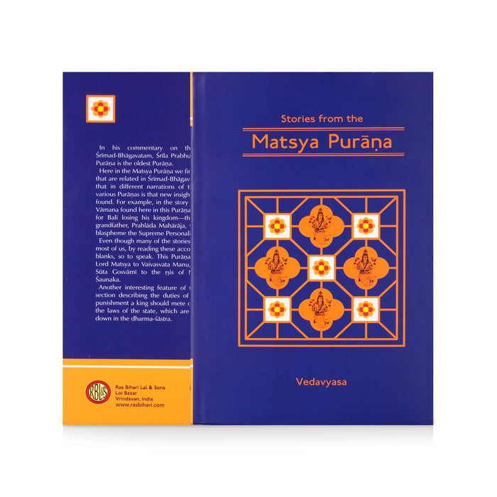 Stories From The Matsya Purana - English | by Vedavyasa/ Hindu Puran Book - Epic & Purana