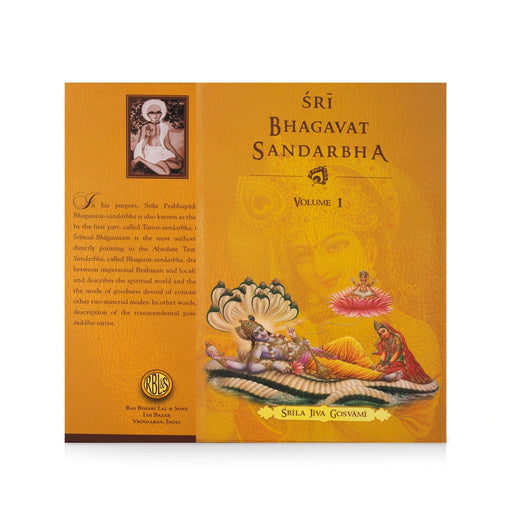 Sri Bhagavat Sandarbha - 2 Volumes Set - English | by Srila Jiva Gosvami/ Hindu Religious Book - Religion & Dharma Shastram