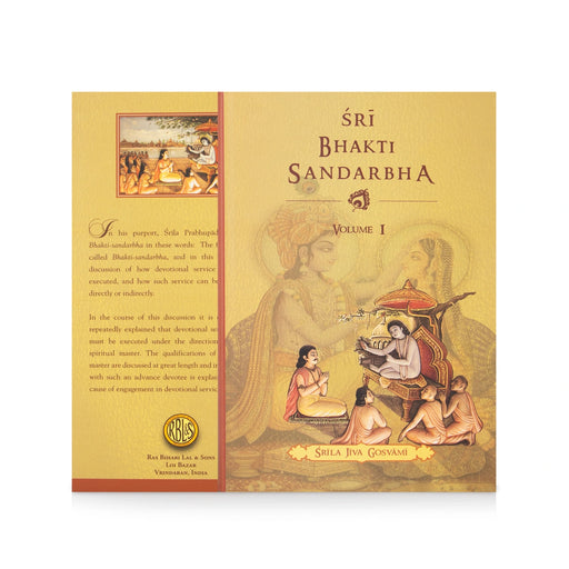 Sri Bhakti Sandarbha - 3 Volumes Set - English | by Srila Jiva Gosvami/ Hindu Religious Book - Religion & Dharma Shastram