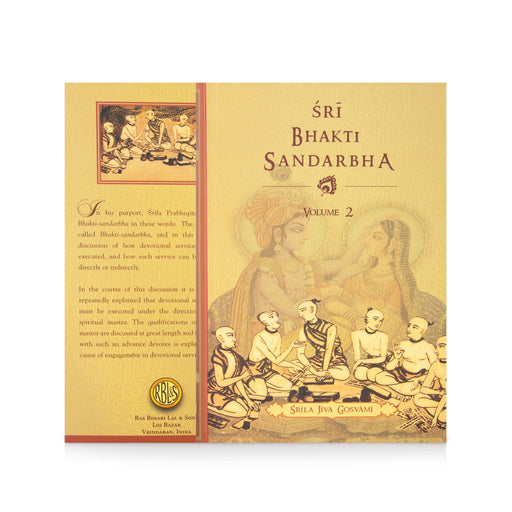 Sri Bhakti Sandarbha - 3 Volumes Set - English | by Srila Jiva Gosvami/ Hindu Religious Book - Religion & Dharma Shastram