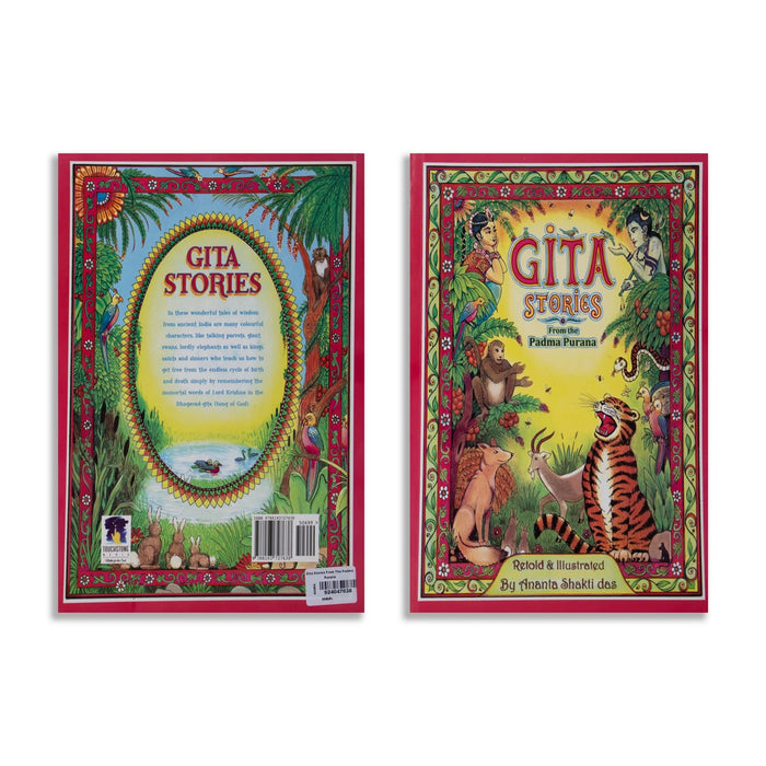 Gita Stories From The Padma Purana - English | by Ananta Shakti Das/ Hindu Puran Book - Epic & Purana