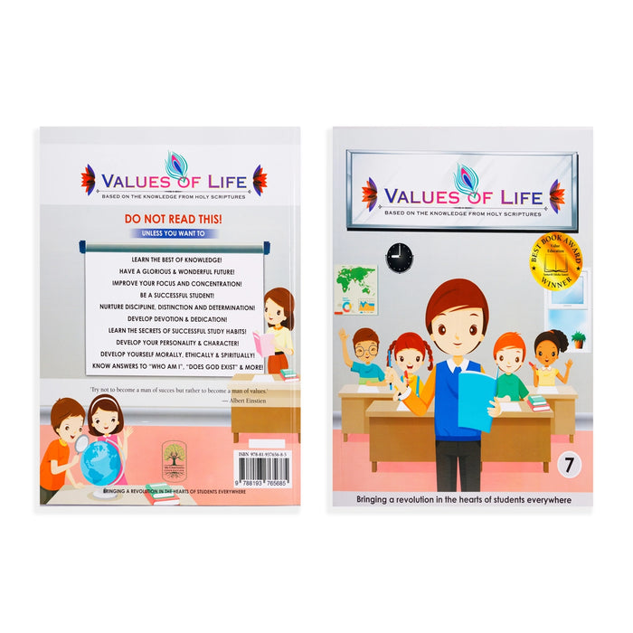 Values Of Life - 8 Volumes Set - English | Childrens Book/ Story Book - Children Comics