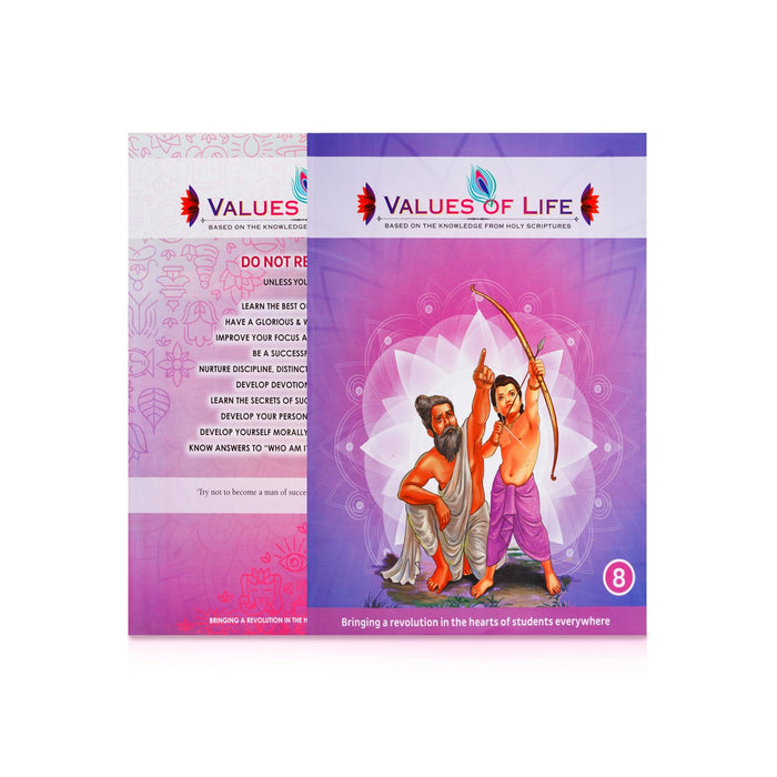 Values Of Life - 8 Volumes Set - English | Childrens Book/ Story Book - Children Comics
