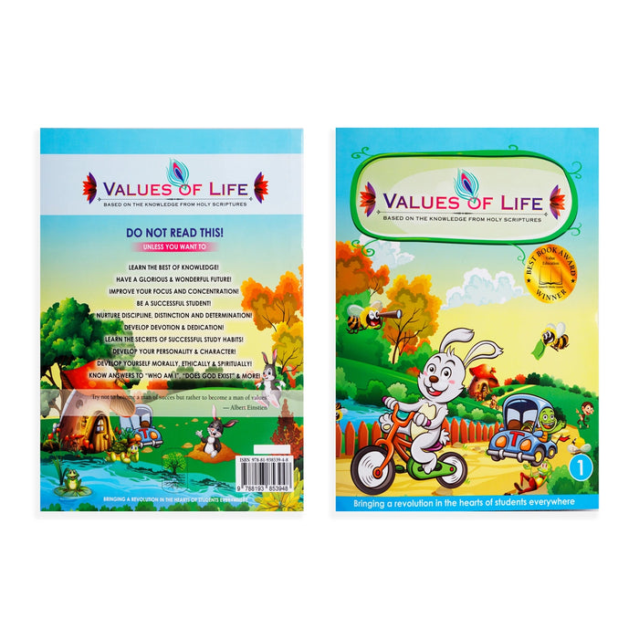 Values Of Life - 8 Volumes Set - English | Childrens Book/ Story Book - Children Comics