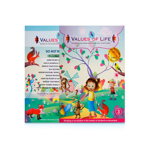 Values Of Life - 8 Volumes Set - English | Childrens Book/ Story Book - Children Comics
