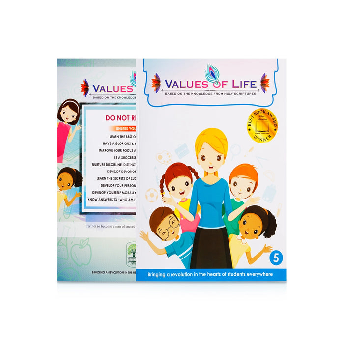 Values Of Life - 8 Volumes Set - English | Childrens Book/ Story Book - Children Comics