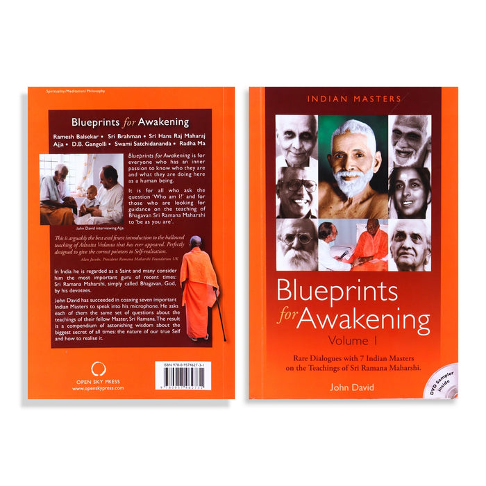 Blueprints For Awakening - 2 Volumes Set - English | by John David/ Philosophical Book - Vedanta, Spirituality & Philosophy