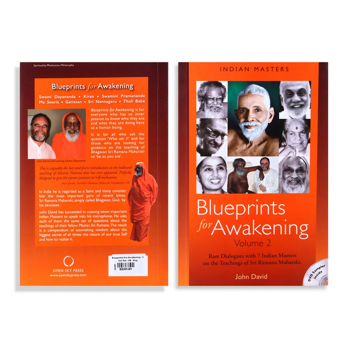 Blueprints For Awakening - 2 Volumes Set - English | by John David/ Philosophical Book - Vedanta, Spirituality & Philosophy