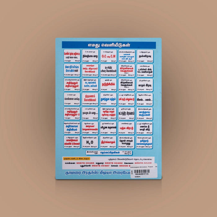 Aanmeegam Arivomaa - Mahangalin Arivuraith Thoguppu - Tamil | By Varalotti Rengasamy/ Hindu Spiritual Book - Vedanta, Spirituality & Philosophy