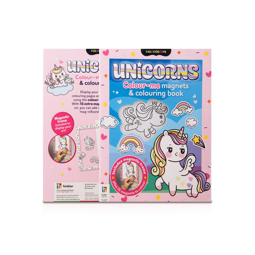 Unicorns Colour - Me Magnets Colouring Book - English | Childrens Book/ Adult Colouring Book - Children Activity Books