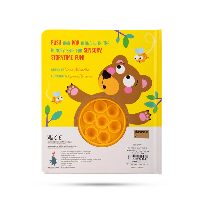 Push And Pop Read Aloud Fun - Dont Feed The Bear - English | by Clare Michelle, Carrie Hennon/ Story Book/ Childrens Book - Children Comics