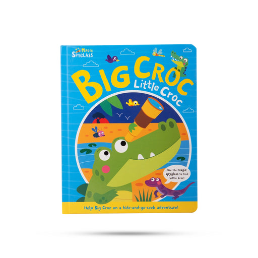 Magic Spyglass - Big Croc Little Croc - English | Childrens Activity Book/ Educational Book - Children Activity Books