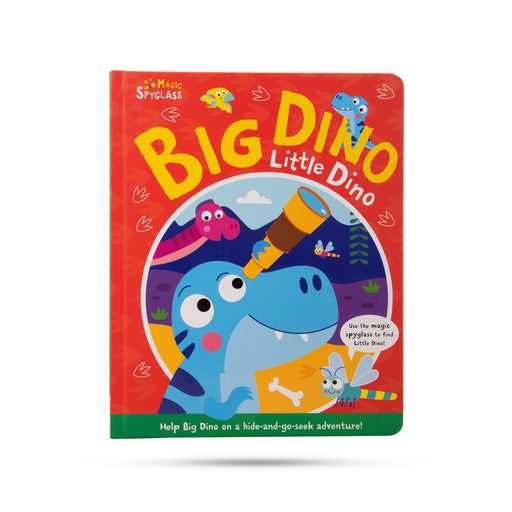 Magic Spyglass - Big Dino Little Dino - English | Childrens Activity Book/ Educational Book - Children Activity Books