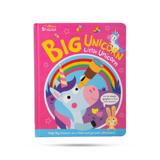 Magic Spyglass - Big Unicorn Little Unicorn - English | Childrens Activity Book/ Educational Book - Children Activity Books