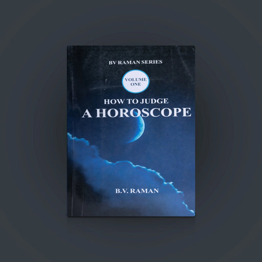 How To Judge A Horoscope - Volume 1 - English | By B.V.Raman/ Astrology Book For Predictive Horoscope Analysis - Astrology, Numerology & Palmistry