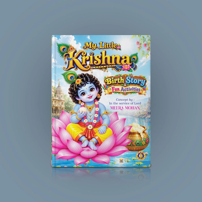 My Little Krishna - English | By Meera Mohan/ Children's Book/ Krishna Birth Story & Fun Activities For Kids