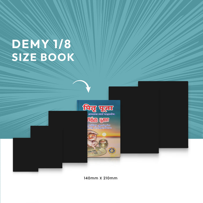 Pitru Puja - Apastamba Shraddha Prayogam - Sanskrit - Tamil | Vedas Book/ Hindu Religious Book - Veda / Vedic Prayer / Vedic Ritual