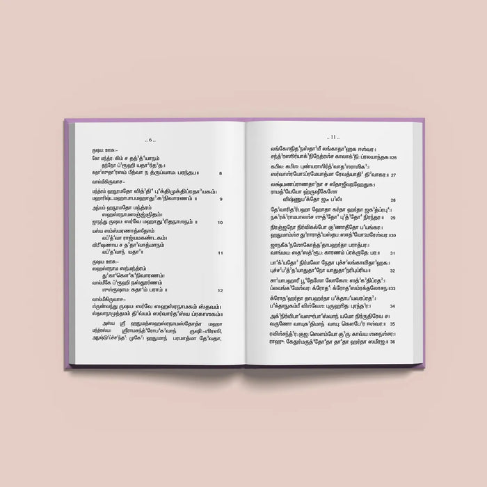 Sri Anjaneya Sahasranama Stotram, Namavali - Tamil | Hanuman Shloka | Hinduism Book - Prayers Hymns Stotras