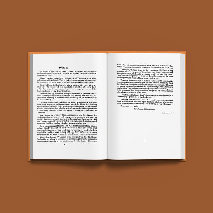 Yajurveda (Apastamba) - Trikala Sandyavandanam | Vedas Book/ Hindu Religious Book - Veda / Vedic Prayer / Vedic Ritual